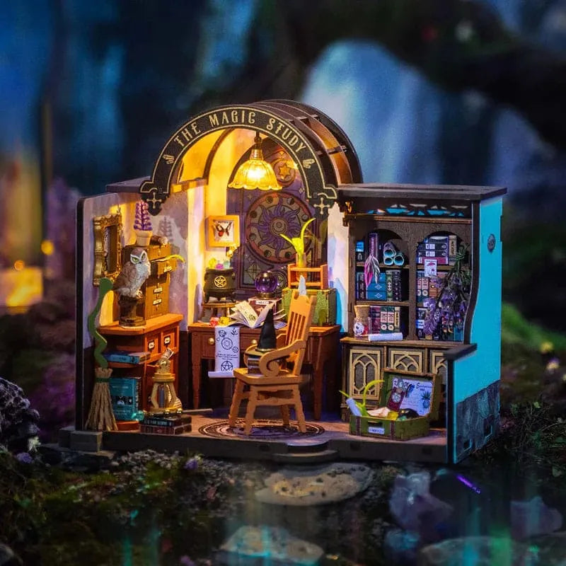 Magic Study DIY Miniature House Kit