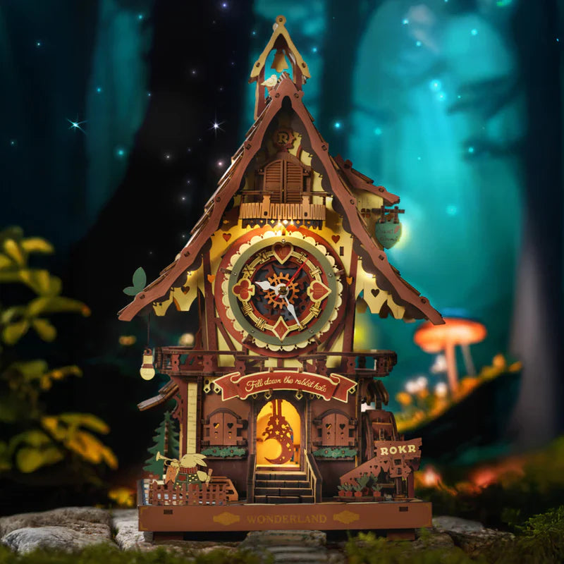 Cuckoo Clock Mechanical 3D Wooden Puzzle