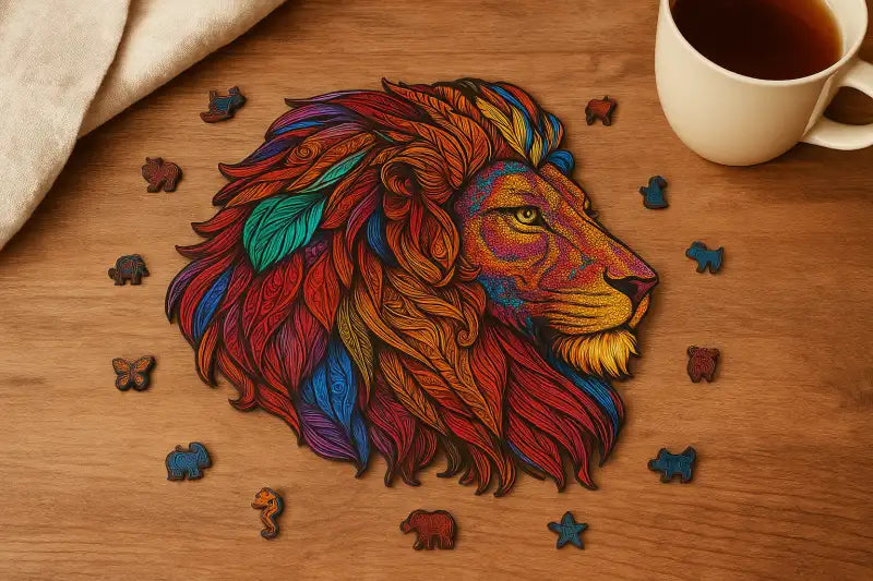 Jigsaw Puzzle Lion