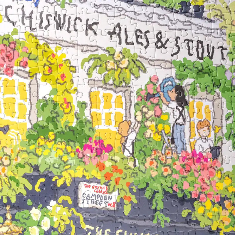 Jigsaw Puzzle Pub in London