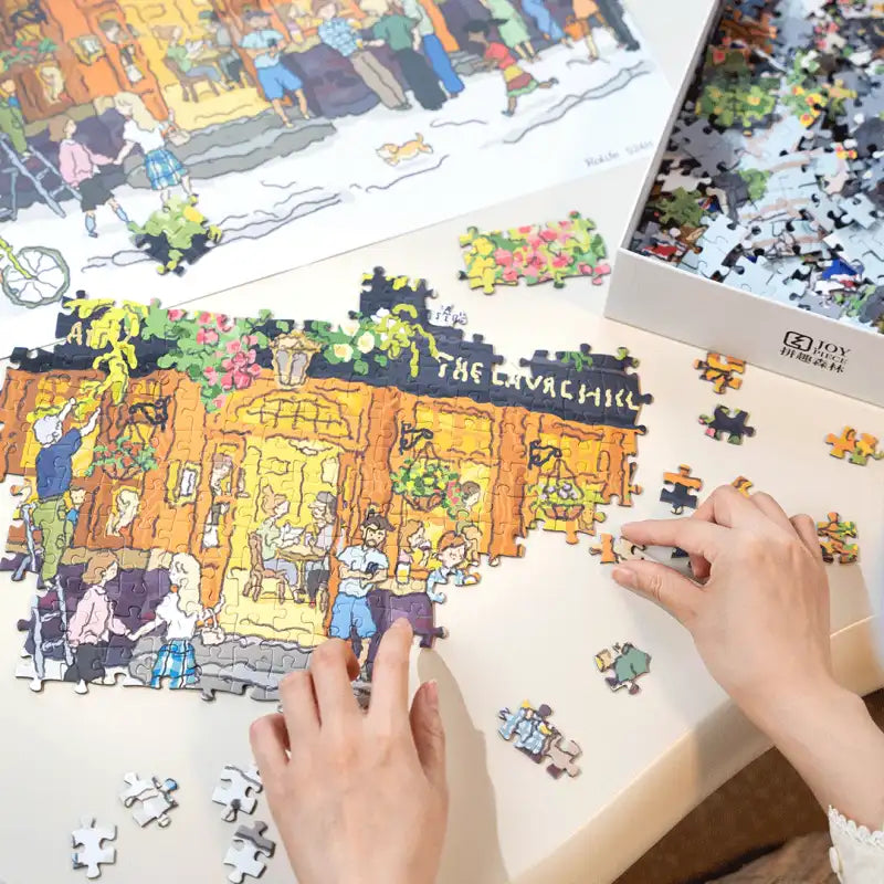 Jigsaw Puzzle Pub in London