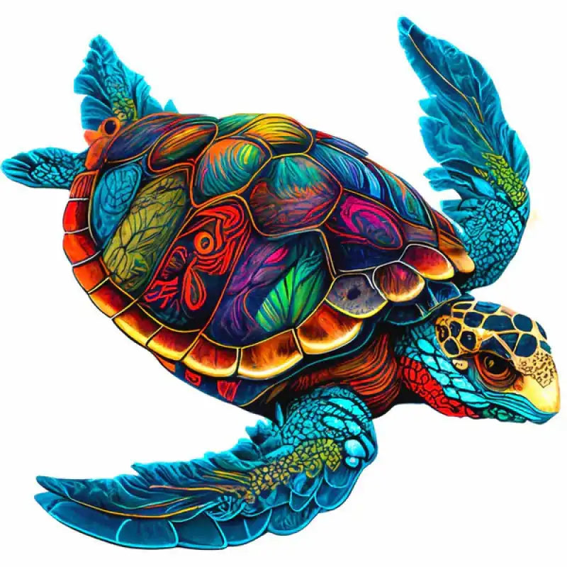 Jigsaw Puzzle Sea Turtle