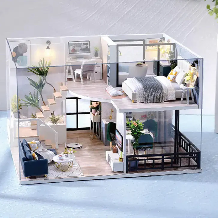 Miniature Comfortable Apartment House
