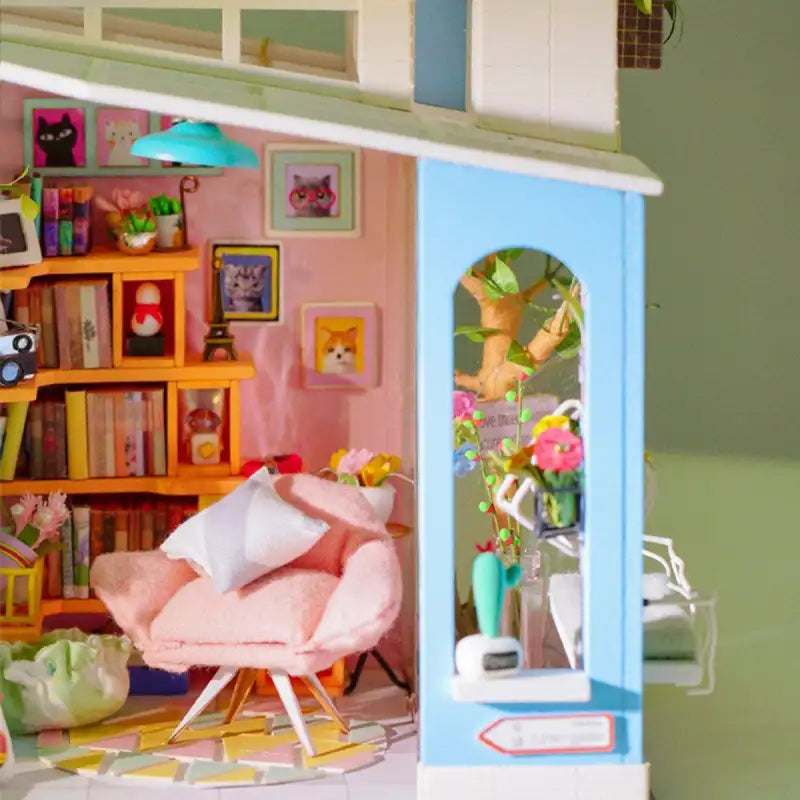 Dora's Loft Miniature House