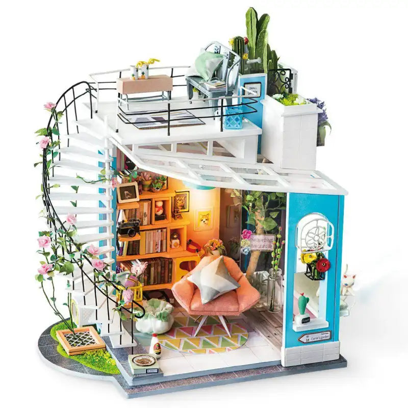 Dora's Loft Miniature House