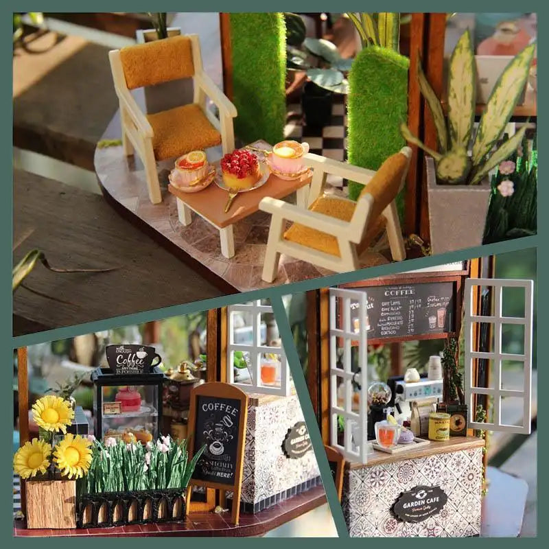 Miniature Garden Café House