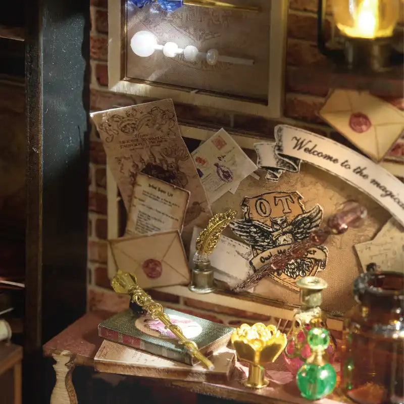 Miniature House Magic Wand Shop