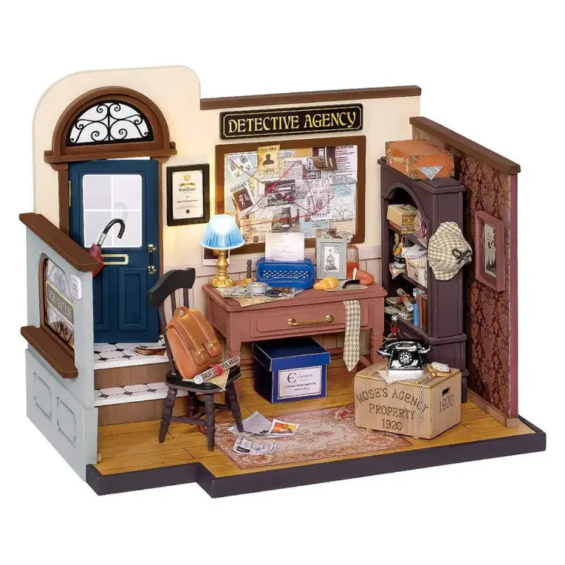 Mose's Detective Agency Miniature House