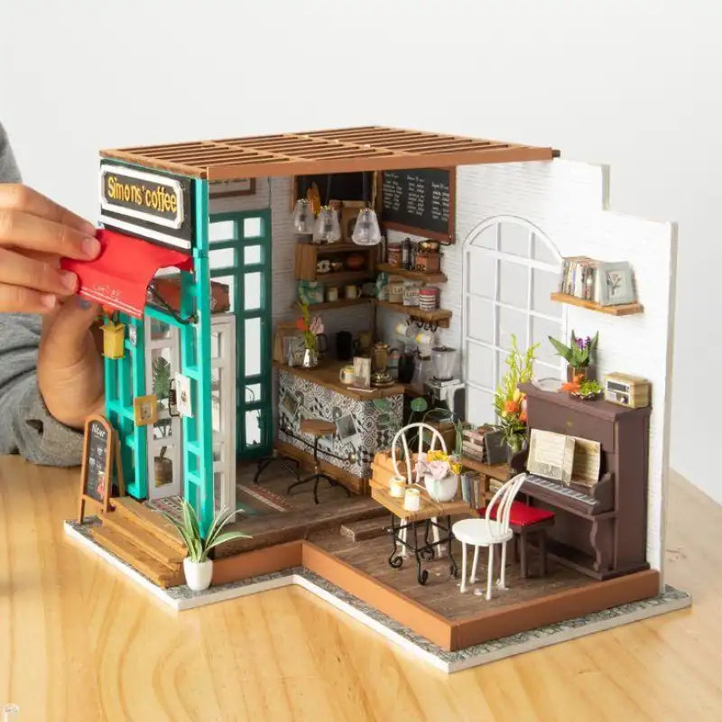 Simon's Coffee House Miniature House