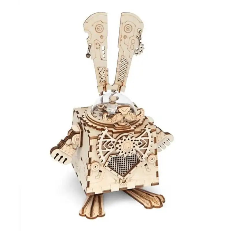 3D Wooden Puzzle Music Box Harper