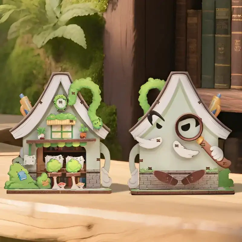 3D Wooden Puzzle Bookshop