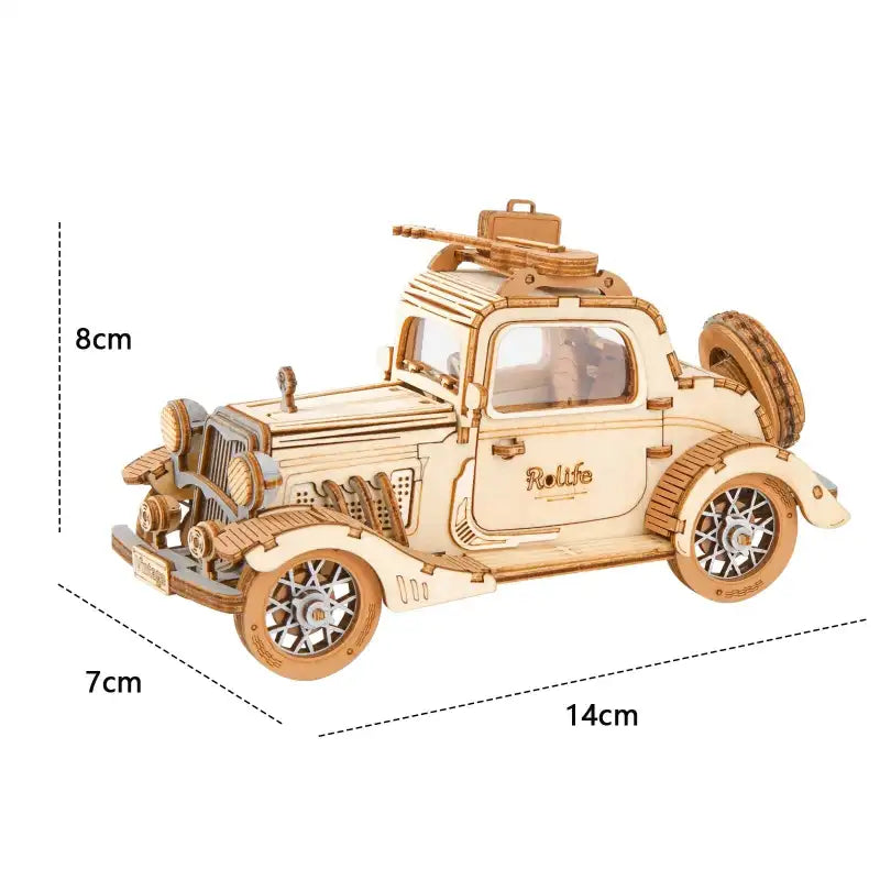 3D Vintage Car Puzzle