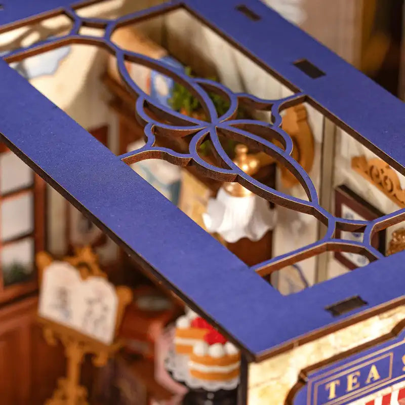 Miniature House Leisure Time Tea Room
