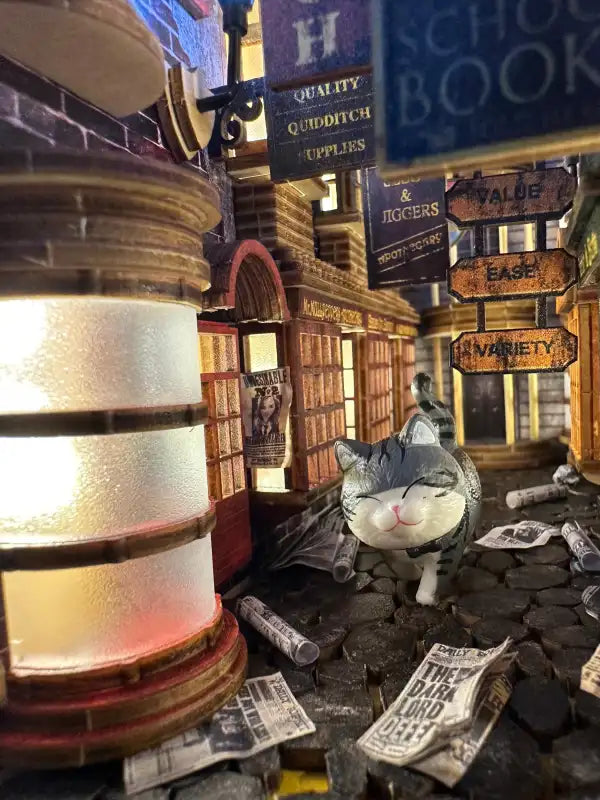Book Nook Diagon Alley (3 Levels)
