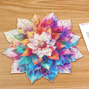 Jigsaw Puzzle Mystic Mandala Flower