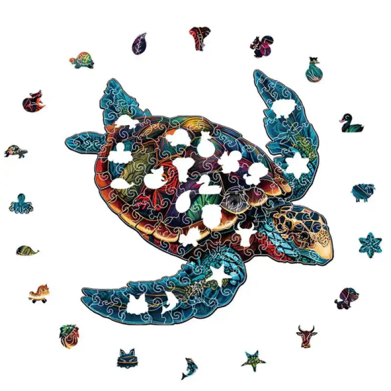 Jigsaw Puzzle Sea Turtle