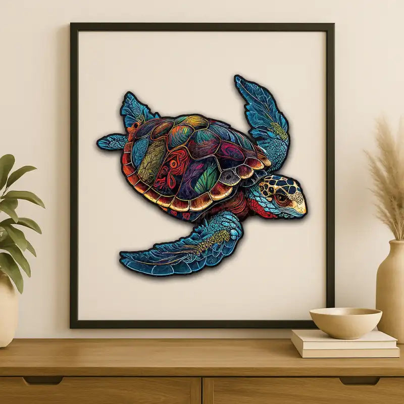 Jigsaw Puzzle Sea Turtle