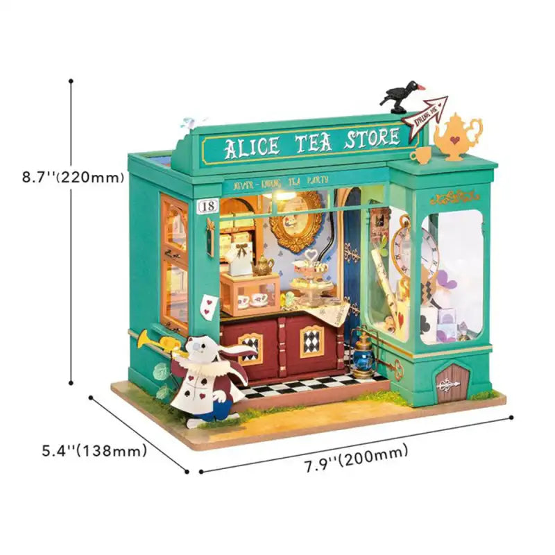 Alice's Tea Store Miniature House