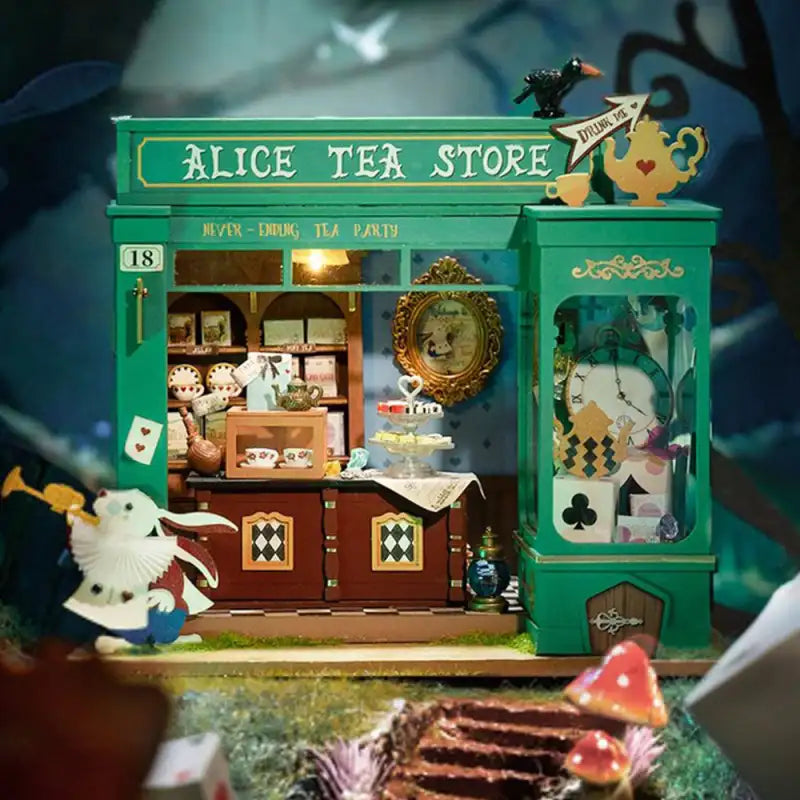 Alice's Tea Store Miniature House