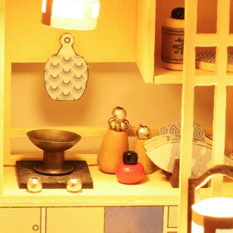 Miniature Bamboo Cottage