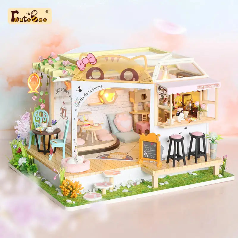 Miniature House Cat Café
