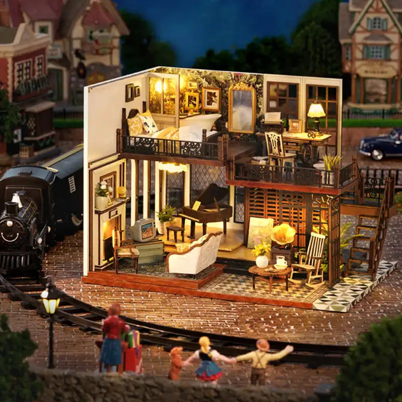 Miniature House Time Impression