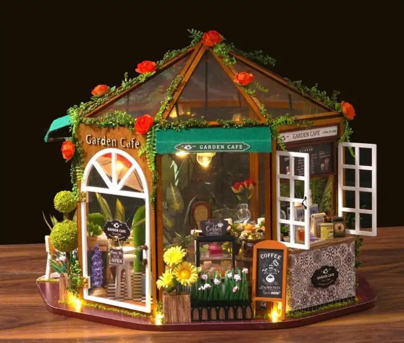 Miniature Garden Café House
