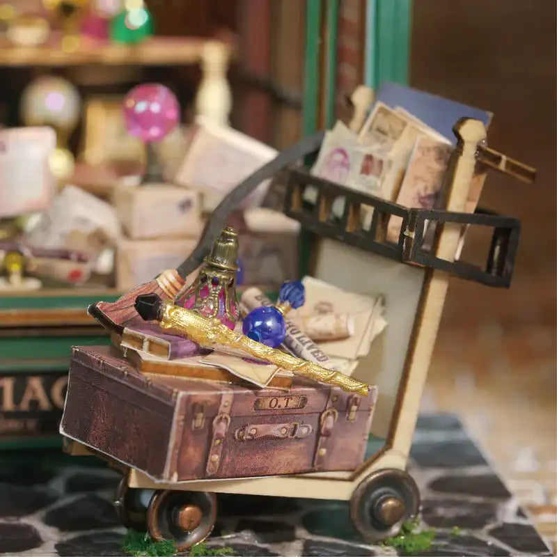 Miniature House Magic Wand Shop
