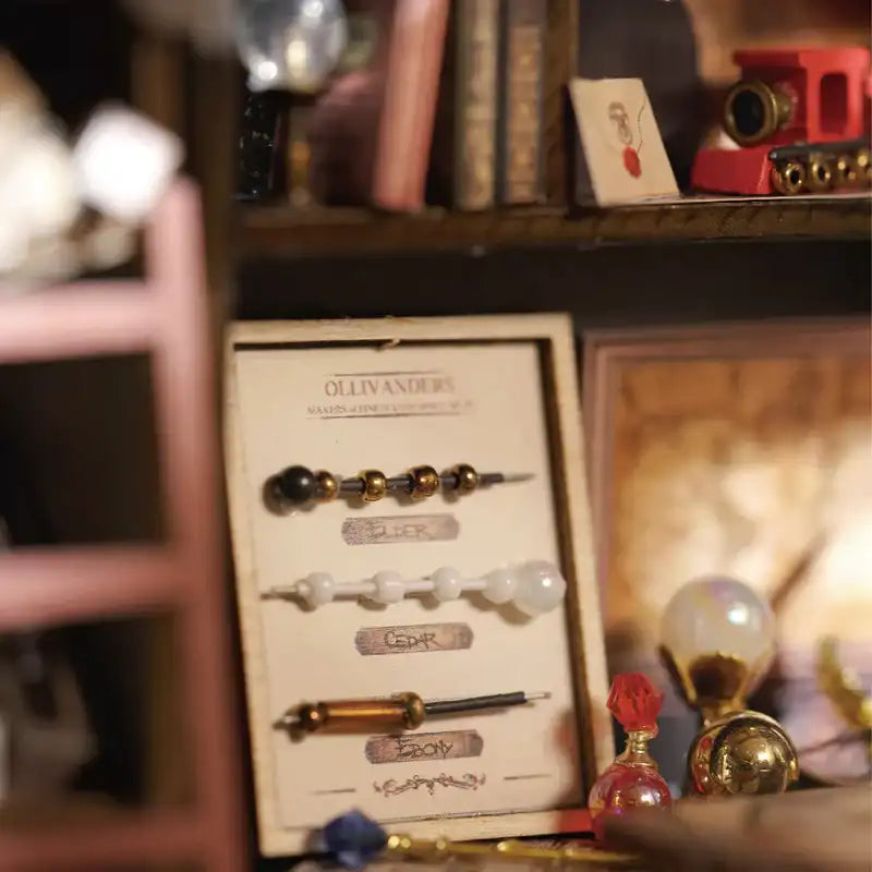 Miniature House Magic Wand Shop