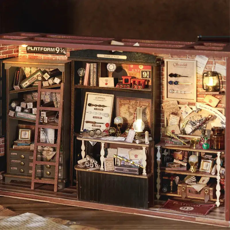Miniature House Magic Wand Shop