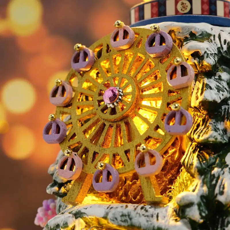 Miniature House Snowy Wonders