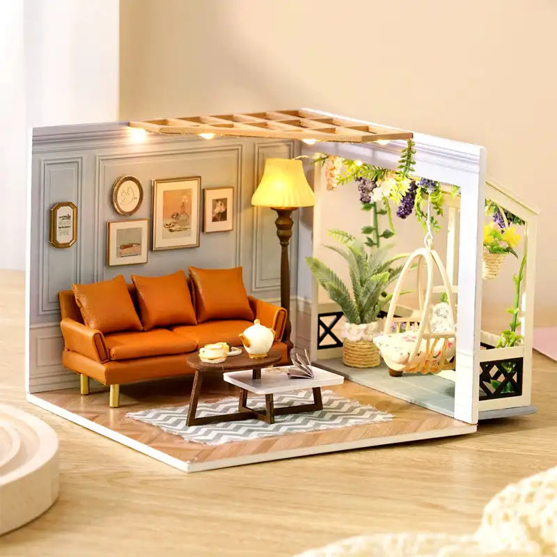 Miniature House Warm Moment