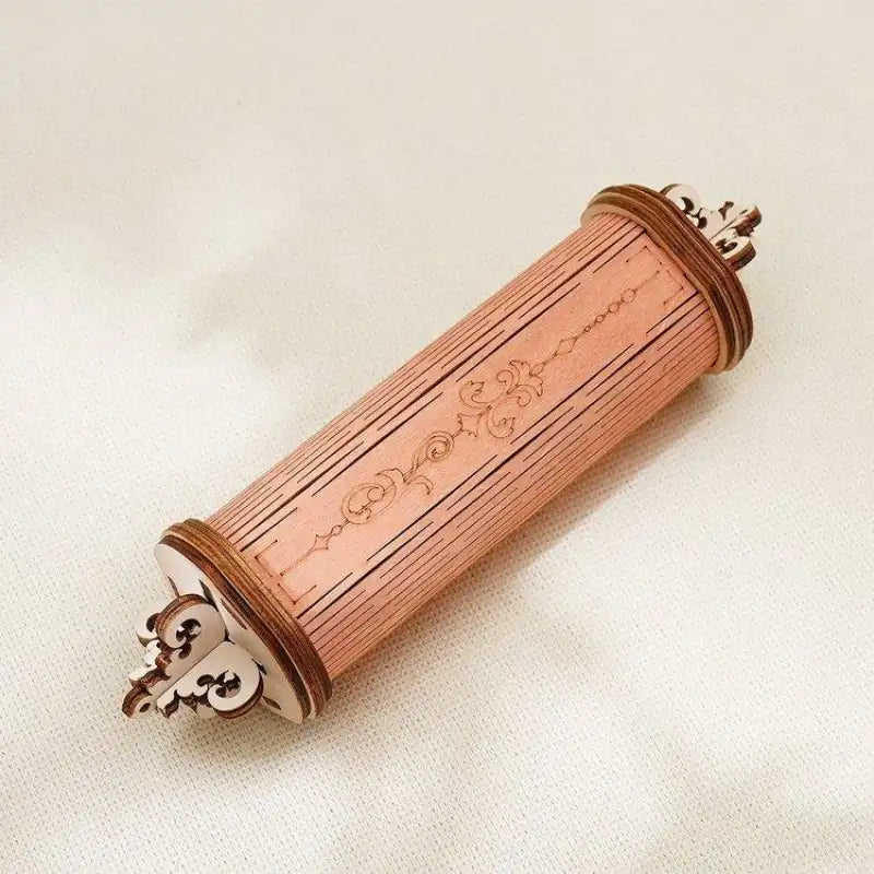 3D Wooden Mechanical Clock Puzzle